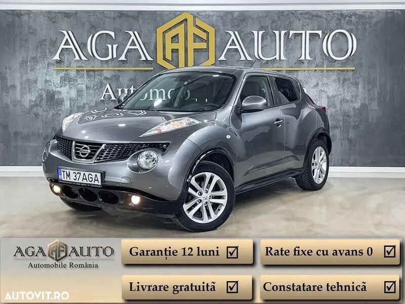 Gri Utilizat 2011 Nissan Juke Tekna SUV | 7.499 EUR (Scump) - Imagine 1/4