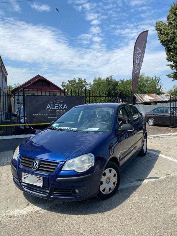 Negru Utilizat 2008 VW Polo Hatchback | 2.499 EUR - Imagine 1/4