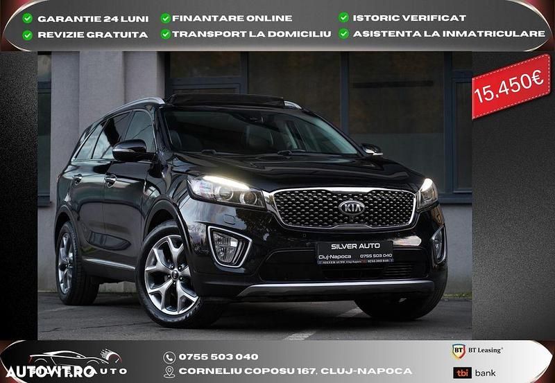 Culoarenegru Utilizat 2016 Kia Sorento Edition 7 SUV | 15.450 EUR (Preț OK) - Imagine 1/4