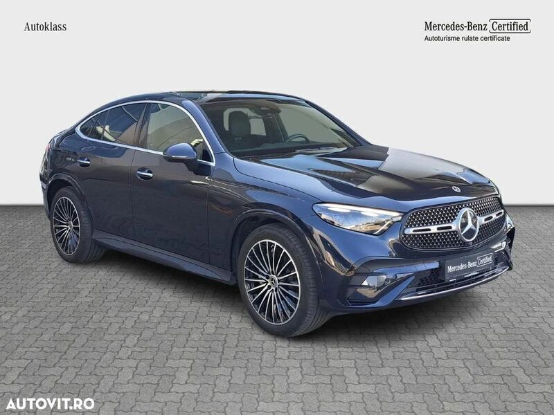Albastru Utilizat 2024 Mercedes GLC300 Coupe | 73.108 EUR - Imagine 1/3