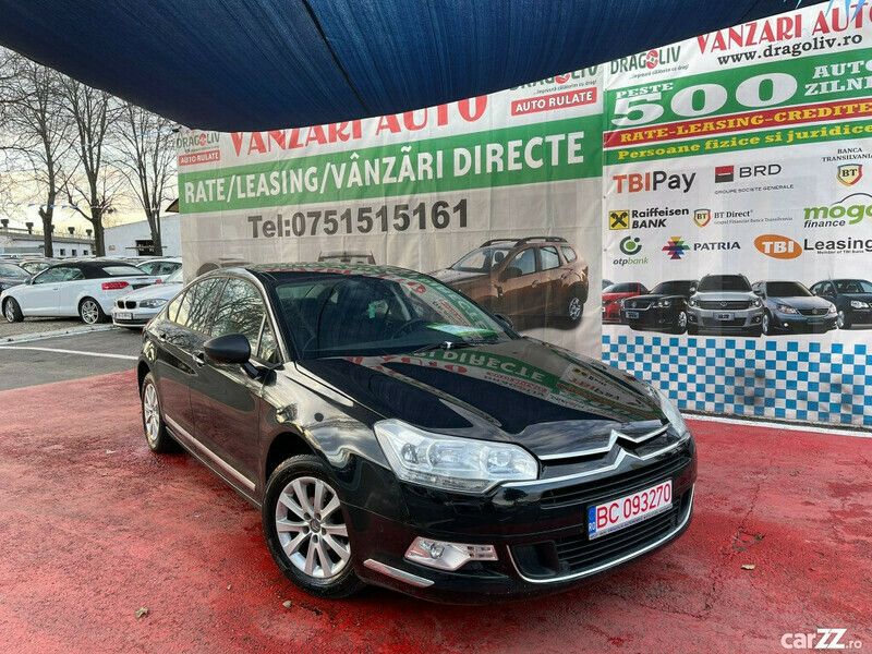 Negru Utilizat 2010 Citroën C5 Break | 4.499 EUR (Preț bun) - Imagine 1/4