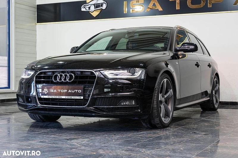 Culoarenegru Utilizat 2015 Audi A4 S-Line Break | 9.999 EUR (Preț OK) - Imagine 1/4