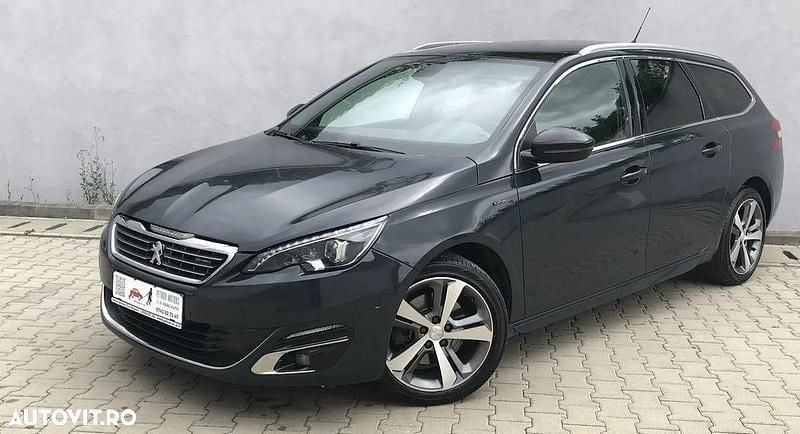 Gri Utilizat 2016 Peugeot 308 GT-line Break | 6.490 EUR (Preț bun) - Imagine 1/4
