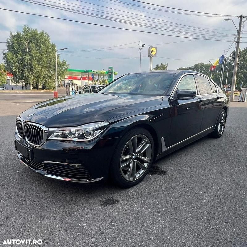 Negru Utilizat 2019 BMW 730L Berlinǎ | 33.900 EUR (Super Preț) - Imagine 1/4