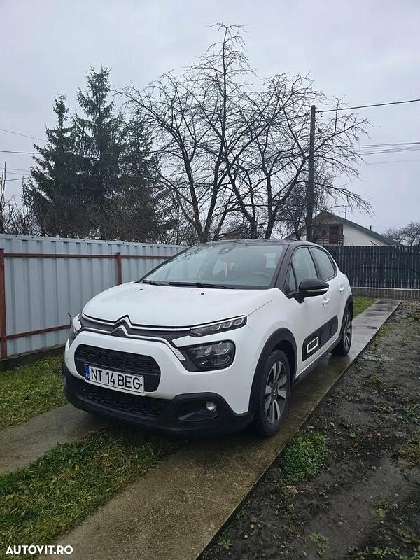 Culoarealb Utilizat 2021 Citroën C3 | 14.500 EUR (Scump) - Imagine 1/4