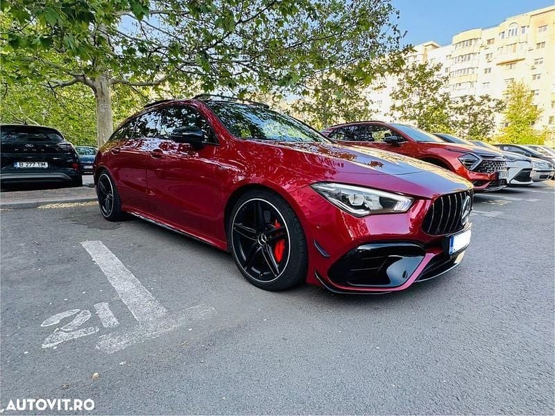 Second-hand Mercedes CLA45 AMG AMG 421 CP (309 kW) 2022 Culoarerosu Break