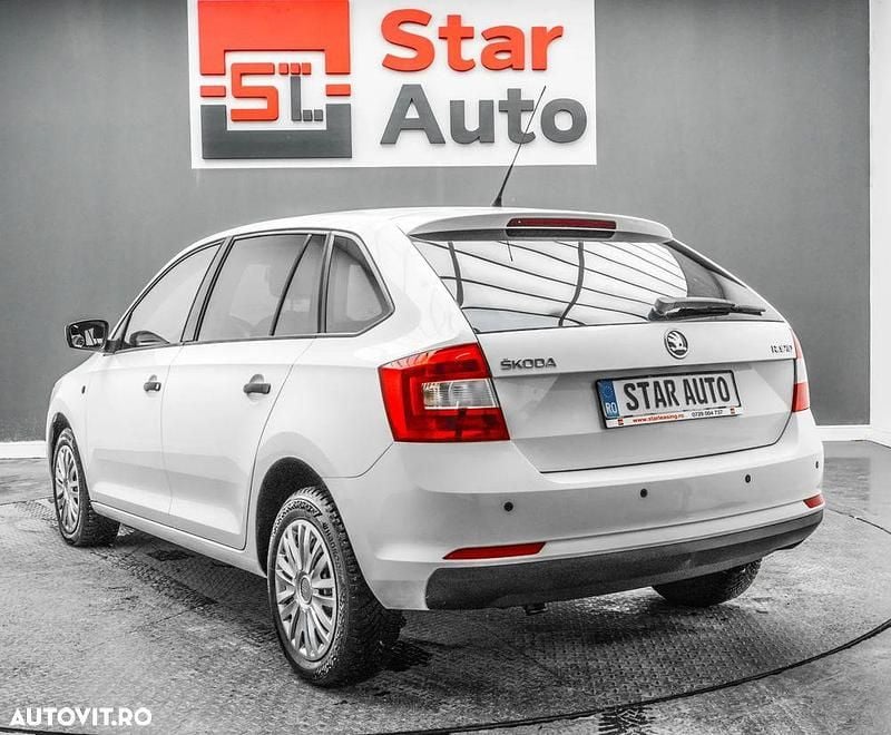 Second-hand Skoda Rapid Cool Edition 105 CP (77 kW) 2015 Culoarealb Hatchback