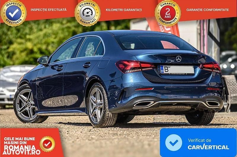 Second-hand Mercedes A200 AMG line 163 CP (119 kW) 2022 Culoarealbastru Berlinǎ
