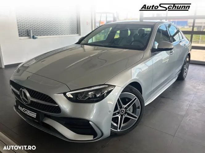 Argint Utilizat 2022 Mercedes C300 AMG line Berlinǎ | 43.423 EUR - Imagine 1/4