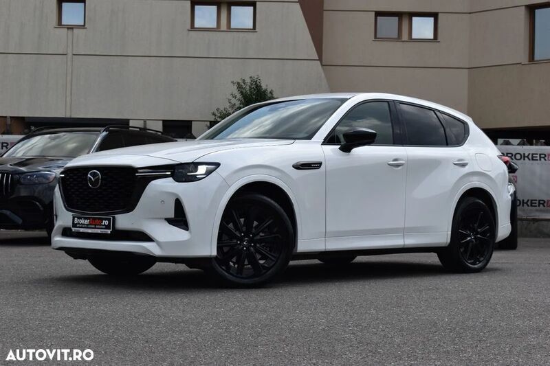 Alb Utilizat 2023 Mazda CX-60 Prime-Line SUV | 39.984 EUR - Imagine 1/4