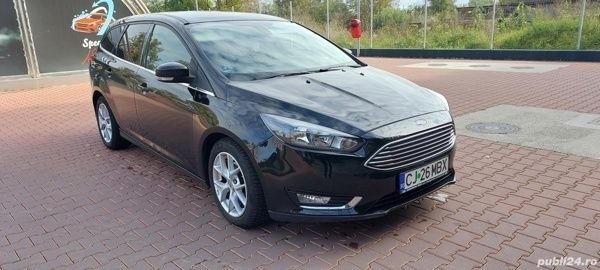 Negru Utilizat 2016 Ford Focus Break | 7.999 EUR (Puțin scump) - Imagine 1/4