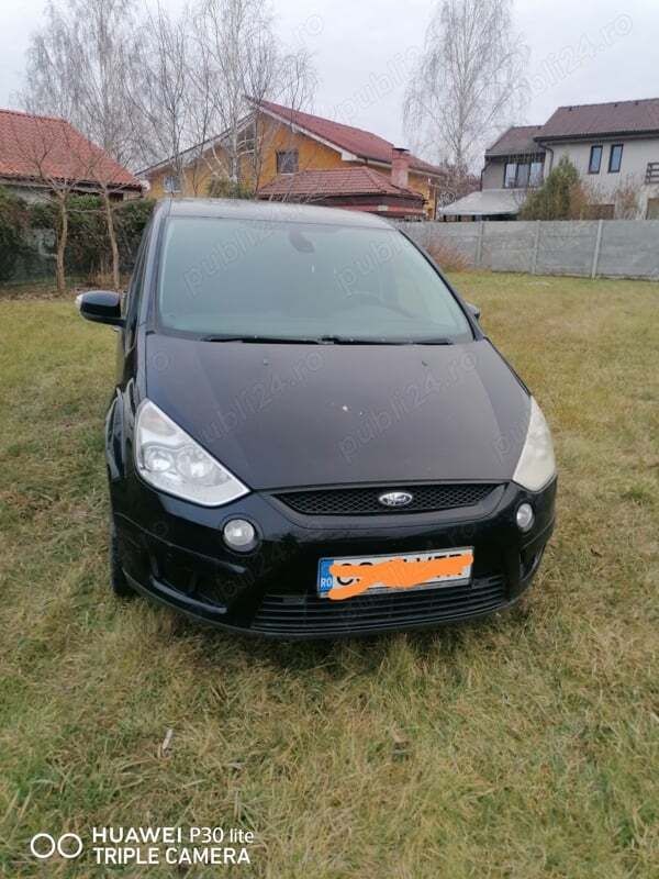 Negru Utilizat 2010 Ford S-MAX S Monovolum | 3.499 EUR (Puțin scump) - Imagine 1/4