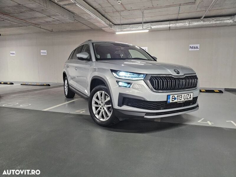 Argint Utilizat 2022 Skoda Kodiaq Style SUV | 33.500 EUR (Preț bun) - Imagine 1/4