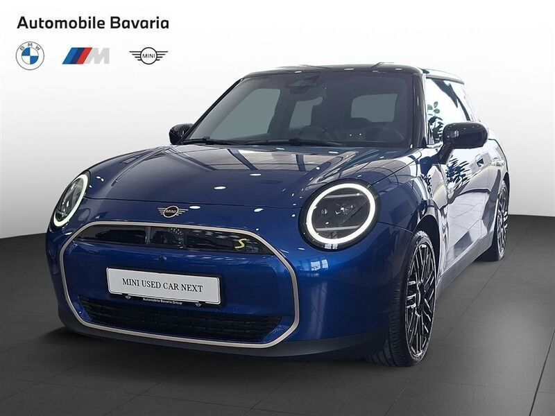 Albastru blazing metalizat Utilizat 2024 Mini Cooper SE Hatchback | 32.820 EUR (Preț bun) - Imagine 1/4