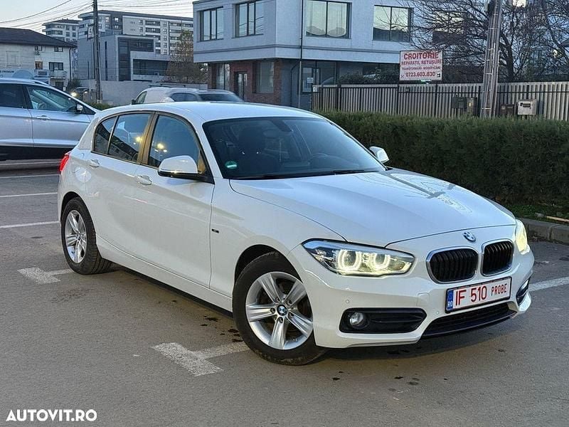 Culoarealb Utilizat 2015 BMW 116 Comfort Edition Hatchback | 8.450 EUR (Preț OK) - Imagine 1/4
