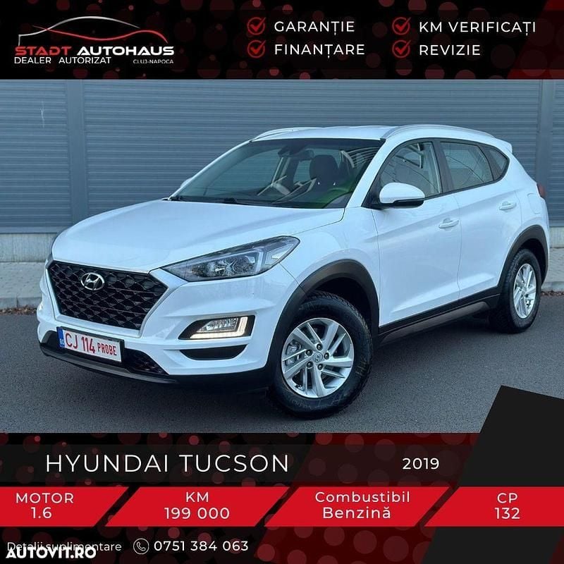 Culoarealb Utilizat 2019 Hyundai Tucson SUV | 13.990 EUR (Preț bun) - Imagine 1/4