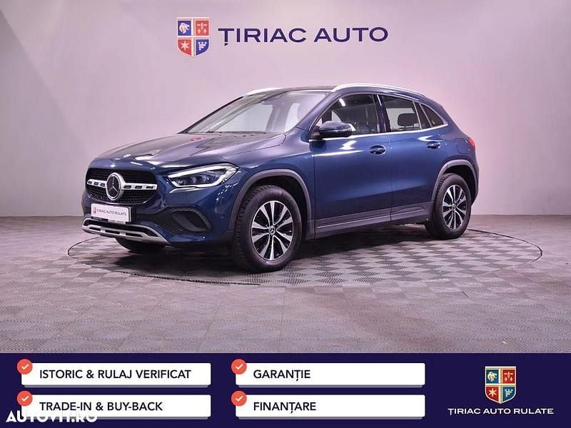 Culoarealbastru Utilizat 2022 Mercedes GLA250 SUV | 34.901 EUR (Super Preț) - Imagine 1/4