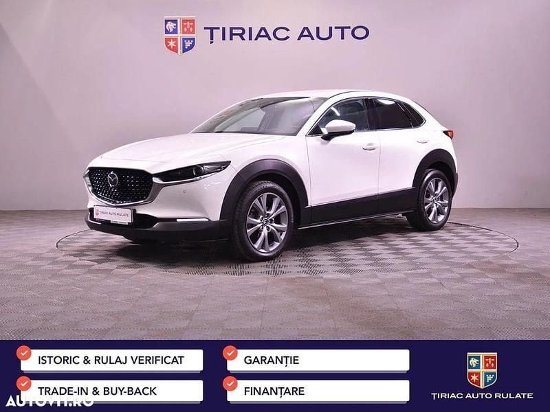 Culoarealb Utilizat 2021 Mazda CX-30 SUV | 22.450 EUR (Preț OK) - Imagine 1/4