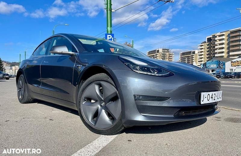Culoaregri Utilizat 2020 Tesla Model 3 Long Range AWD Berlinǎ | 21.450 EUR (Preț bun) - Imagine 1/4