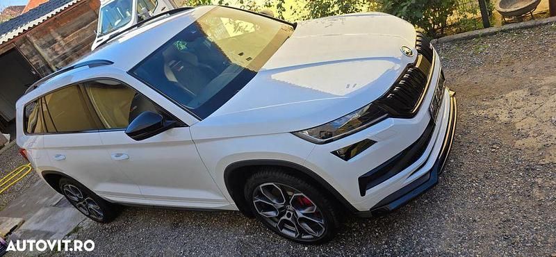 Culoarealb Utilizat 2019 Skoda Kodiaq RS SUV | 32.201 EUR (Preț OK) - Imagine 1/4