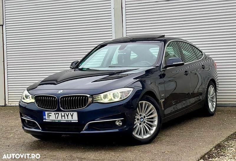 Culoarealbastru Utilizat 2016 BMW 320 Gran Turismo Luxury Line Berlinǎ | 8.999 EUR (Preț bun) - Imagine 1/4
