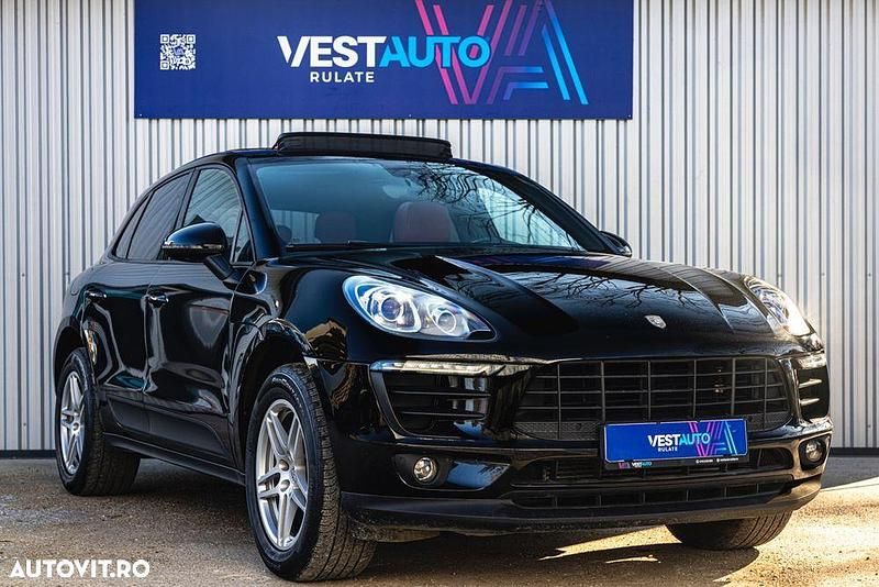 Culoarenegru Second-hand 2017 Porsche Macan SUV | 24.490 EUR (Super Preț) - Imagine 1/4