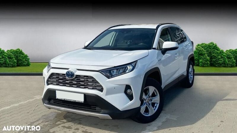 Alb Utilizat 2019 Toyota RAV4 Hybrid SUV | 29.386 EUR (Preț OK) - Imagine 1/4