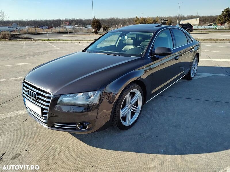 Gri Utilizat 2013 Audi A8 Berlinǎ | 19.300 EUR (Preț OK) - Imagine 1/4