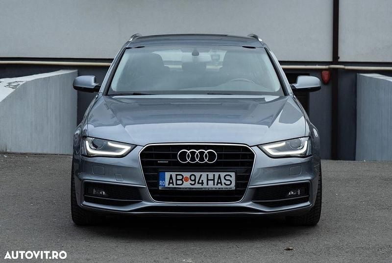 Second-hand Audi A4 S-Line 190 CP (139 kW) 2015 Culoareargint Break