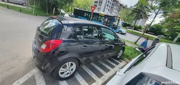 Negru Utilizat 2007 Opel Corsa Hatchback | 1.850 EUR (Preț OK) - Imagine 1/4