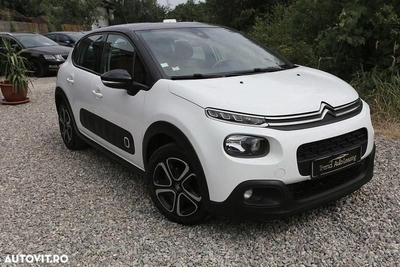 Alb Utilizat 2018 Citroën C3 PureTech Hatchback | 6.990 EUR (Preț OK) - Imagine 1/4