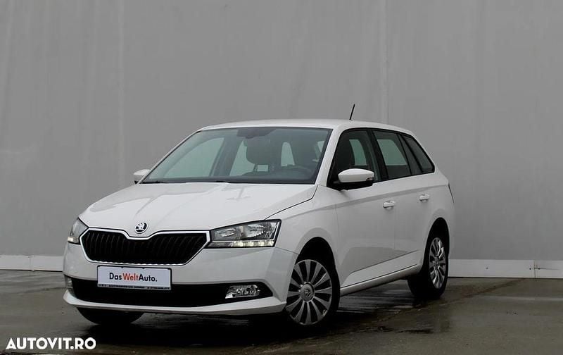 Culoarealb Second-hand 2020 Skoda Fabia Style Break | 6.990 EUR (Preț bun) - Imagine 1/4