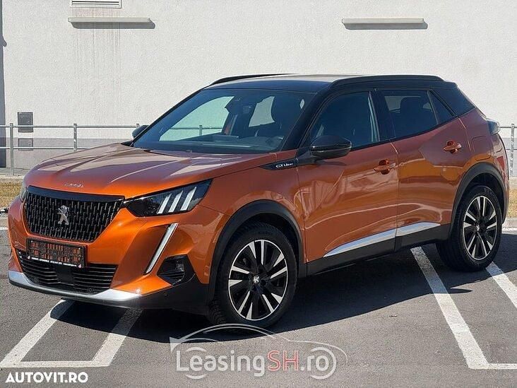 Portocaliu Utilizat 2019 Peugeot 2008 GT-line SUV | 16.800 EUR (Preț OK) - Imagine 1/4