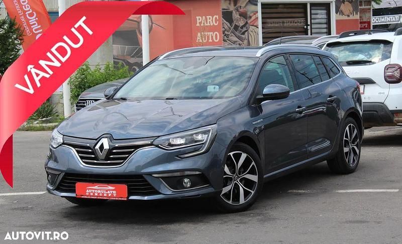 Gri Utilizat 2020 Renault Mégane GrandTour Break | 12.152 EUR (Puțin scump) - Imagine 1/4