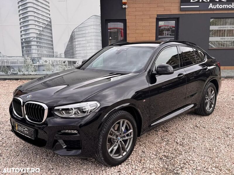 Negru Utilizat 2020 BMW X4 M Sport SUV | 43.000 EUR (Preț bun) - Imagine 1/4