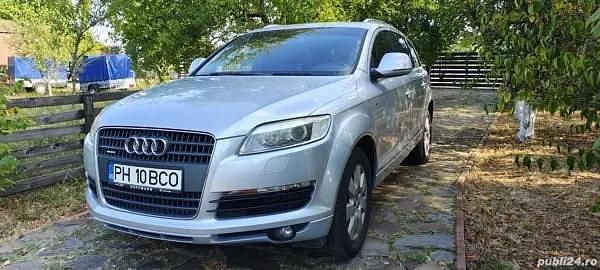 Second-hand Audi Q7 S-Line 233 CP (171 kW) 2007 Argintiu SUV