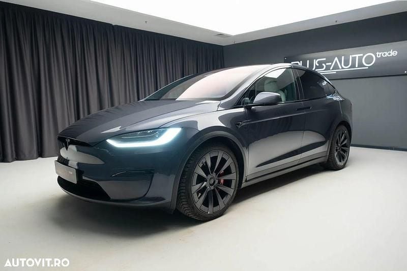 Second-hand Tesla Model X Plaid 14 kW (20 CP) 2022 Culoaregri SUV