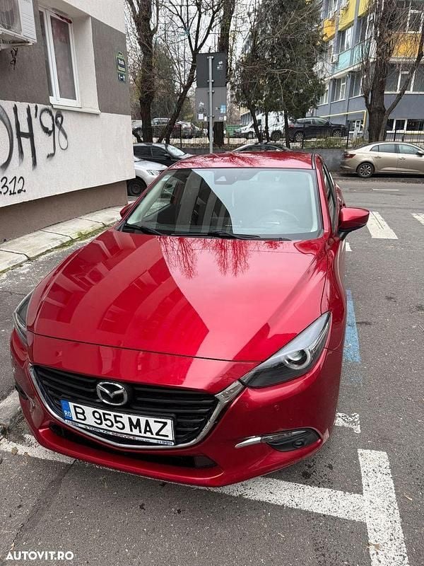 Second-hand Mazda 3 150 CP (110 kW) 2017 Culoarerosu Berlinǎ