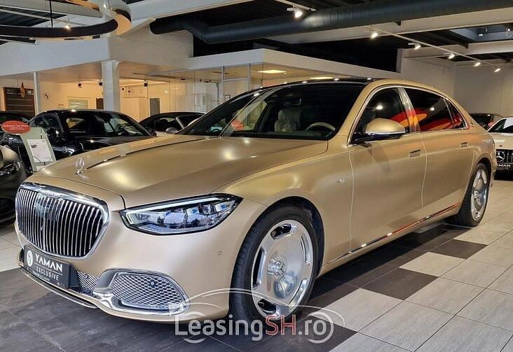 Auriu Utilizat 2023 Mercedes S680 Maybach Berlinǎ | 219.292 EUR - Imagine 1/4