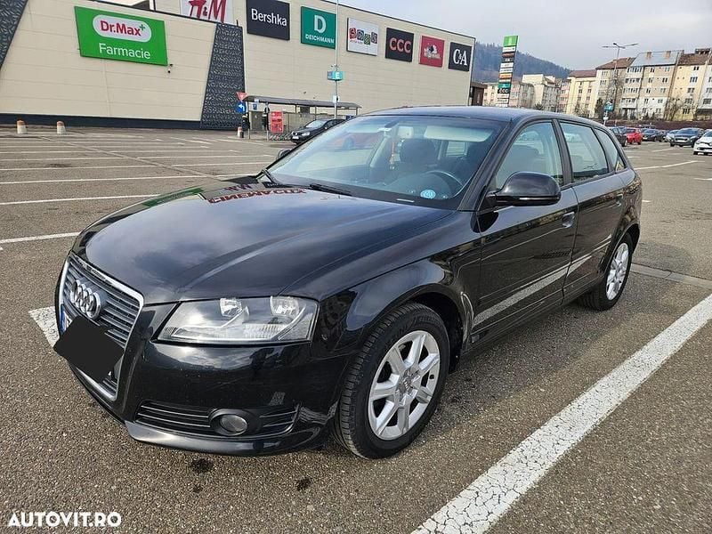 Second-hand Audi A3 Ambiente 125 CP (91 kW) 2009 Culoarenegru Hatchback