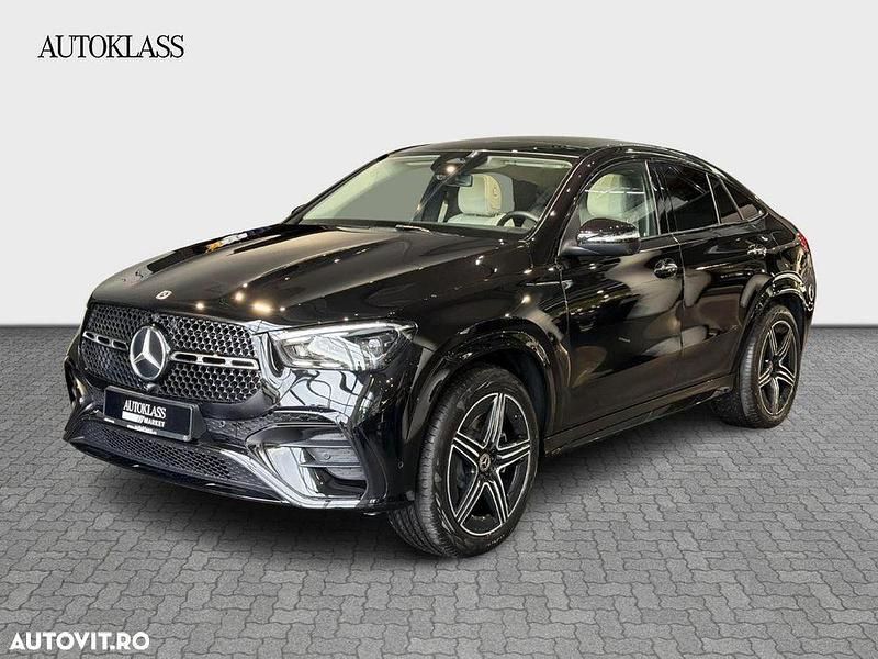Culoarenegru Utilizat 2025 Mercedes GLE400 Advanced Plus Coupe | 98.615 EUR (Super Preț) - Imagine 1/4