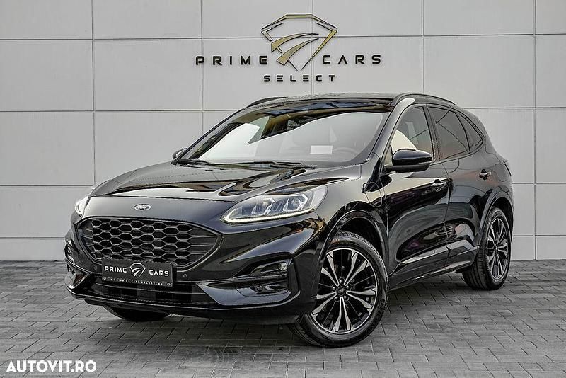 Negru Utilizat 2022 Ford Kuga ST-Line X SUV | 21.981 EUR (Preț bun) - Imagine 1/4