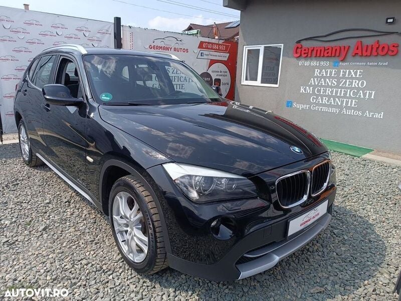 Negru Utilizat 2013 BMW X1 Sport Line SUV | 10.000 EUR (Preț OK) - Imagine 1/4