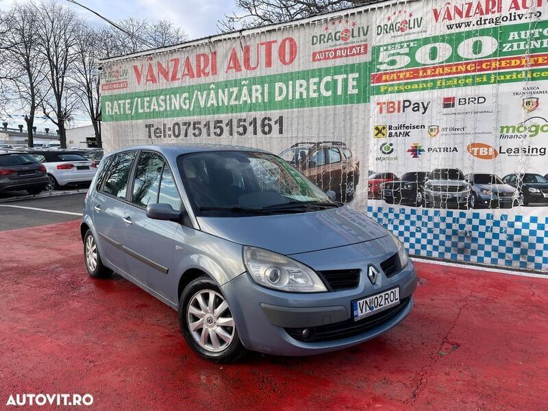 Albastru Utilizat 2006 Renault Scénic II Monovolum | 2.199 EUR - Imagine 1/4
