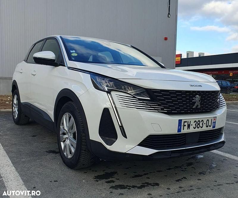 Second-hand Peugeot 3008 Allure 130 CP (95 kW) 2021 Culoarealb SUV