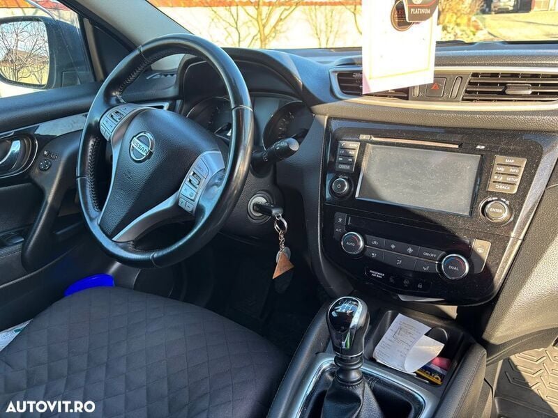 Gri Utilizat 2014 Nissan Qashqai 360º SUV | 11.800 EUR - Imagine 1/4