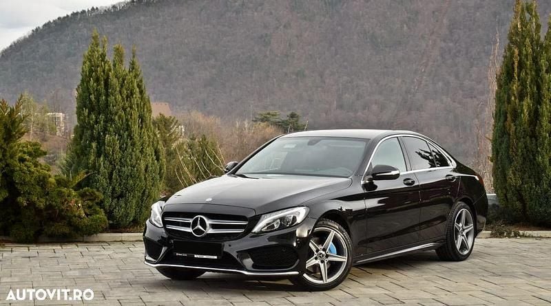 Second-hand Mercedes C180 AMG line 156 CP (114 kW) 2015 Culoarenegru Berlinǎ