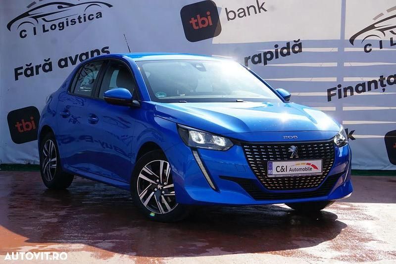 Second-hand Peugeot 208 Allure 101 CP (74 kW) 2020 Culoarealbastru Hatchback