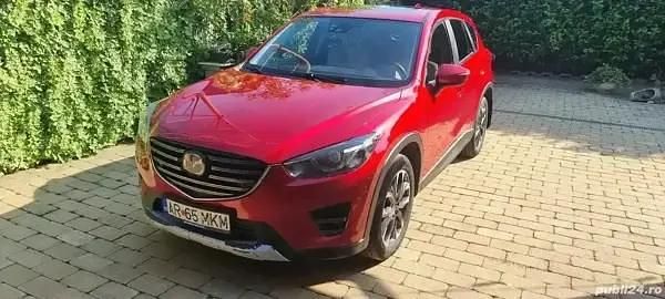 Rosu Utilizat 2017 Mazda CX-5 SUV | 17.300 EUR (Scump) - Imagine 1/4