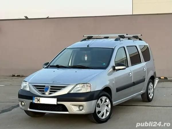 Negru Utilizat 2008 Dacia Logan MCV Lauréate Monovolum | 2.700 EUR (Preț OK) - Imagine 1/4